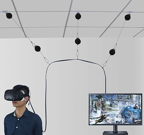 Amazon Com 6 Packs Retractable Cable Management For Htc Vive New