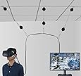 6 Packs Retractable Cable Management for HTC VIVE NEW Version System for HTC VIVE Virtual Reality Headset- Adhesive Drill Free