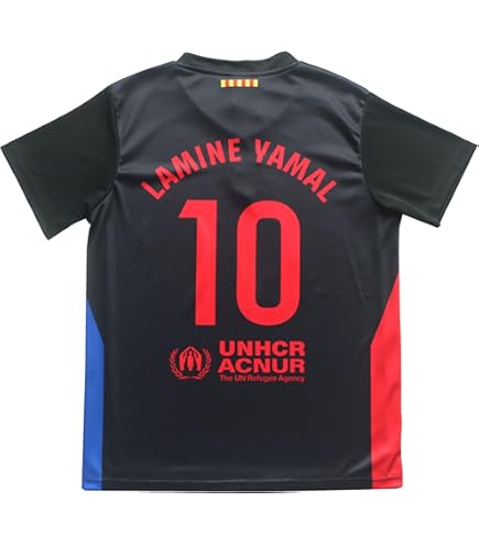 Lamine Yamal Jersey Youth Lamine Yamal #10 New Jersey Barcelona 25