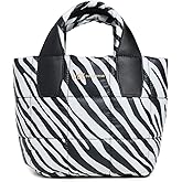 Vee Collective Women's Porter Tote Mini Zebra Bag