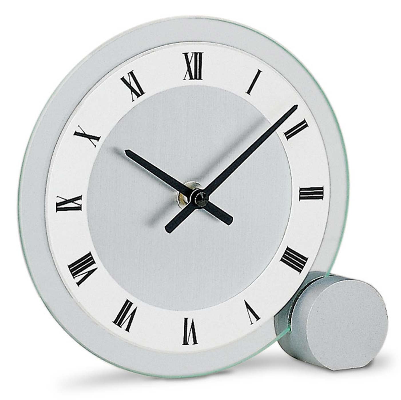 AMS Orologio Da Tavolo Moderno 5140 – Radiofonico, Funzionamento A Batteria, Design Contemporaneo