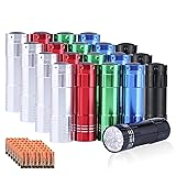 Yicosam 20 Pack LED Mini Flashlights, Super Bright
