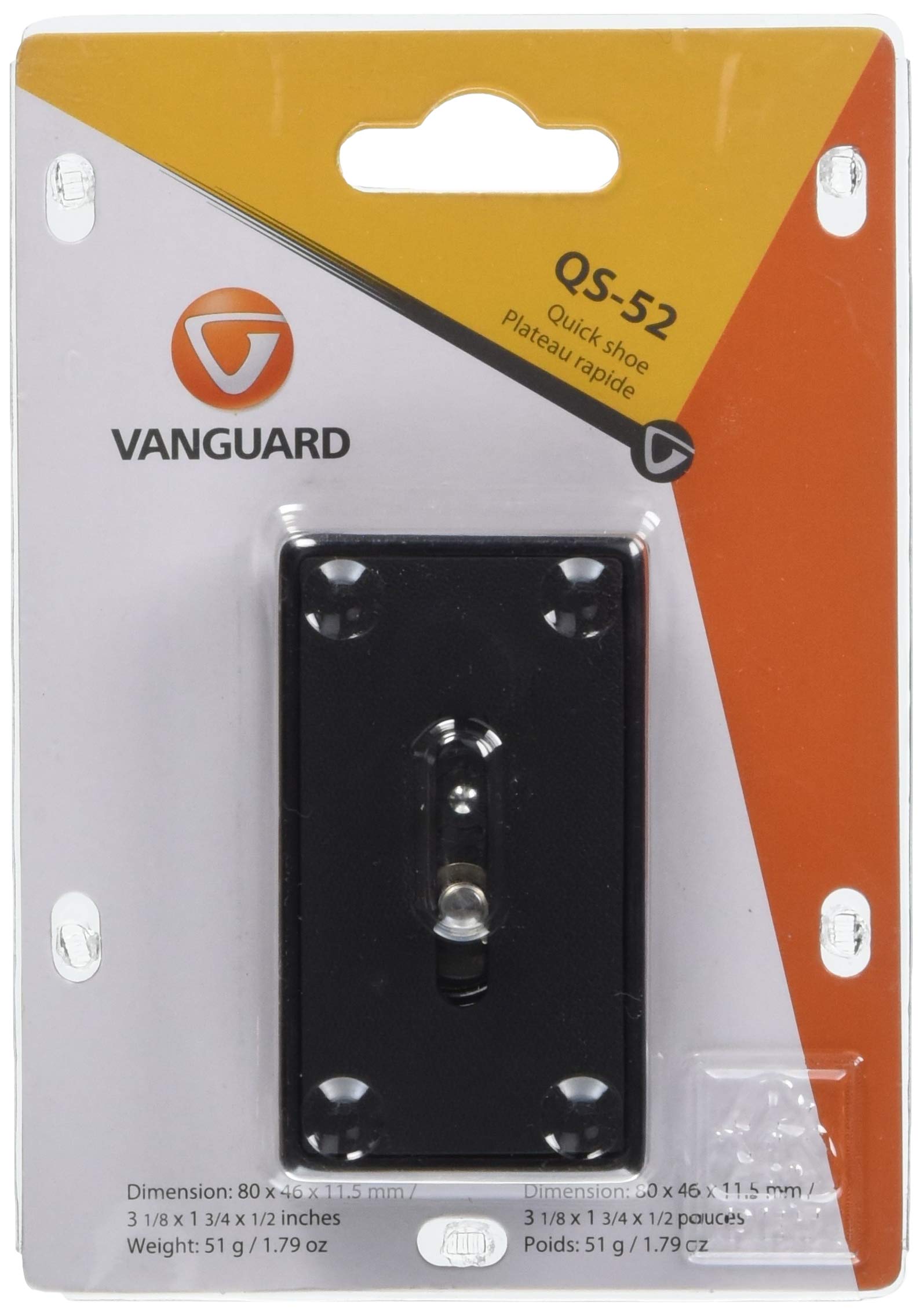 VANGUARD QS-52 Quick Release Plate