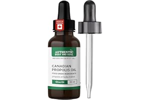 Propolis and Olive Oil, Canadian Bee Propolis Oil, 2 Edible Ingredients, Herbal Infusion, All Purpose by Authentic Body And S