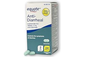 FUSION SHOP STORE SMART CHOICES, MEANINGFUL LIFE! Loperamide for Diarrhea 2 mg- Active Ingredient Hydrochloride 2 mg 24 Caplets (Pack of 1)