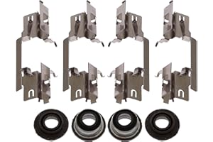 ACDelco Gold 18K5883X (19364722) Rear Disc Brake Pad Retainer Kit with Retainers and Seals