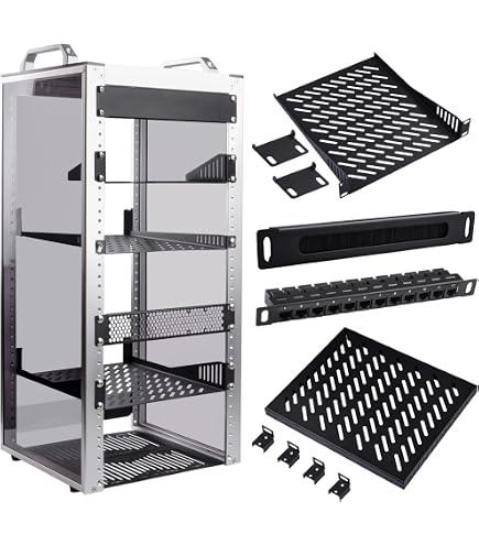 Tiroir Verrouillable 2U Pour Baie Serveur DeskPi RackMate T2 - Rangement Sécurisé Pour Matériel Informatique - Installation Facile