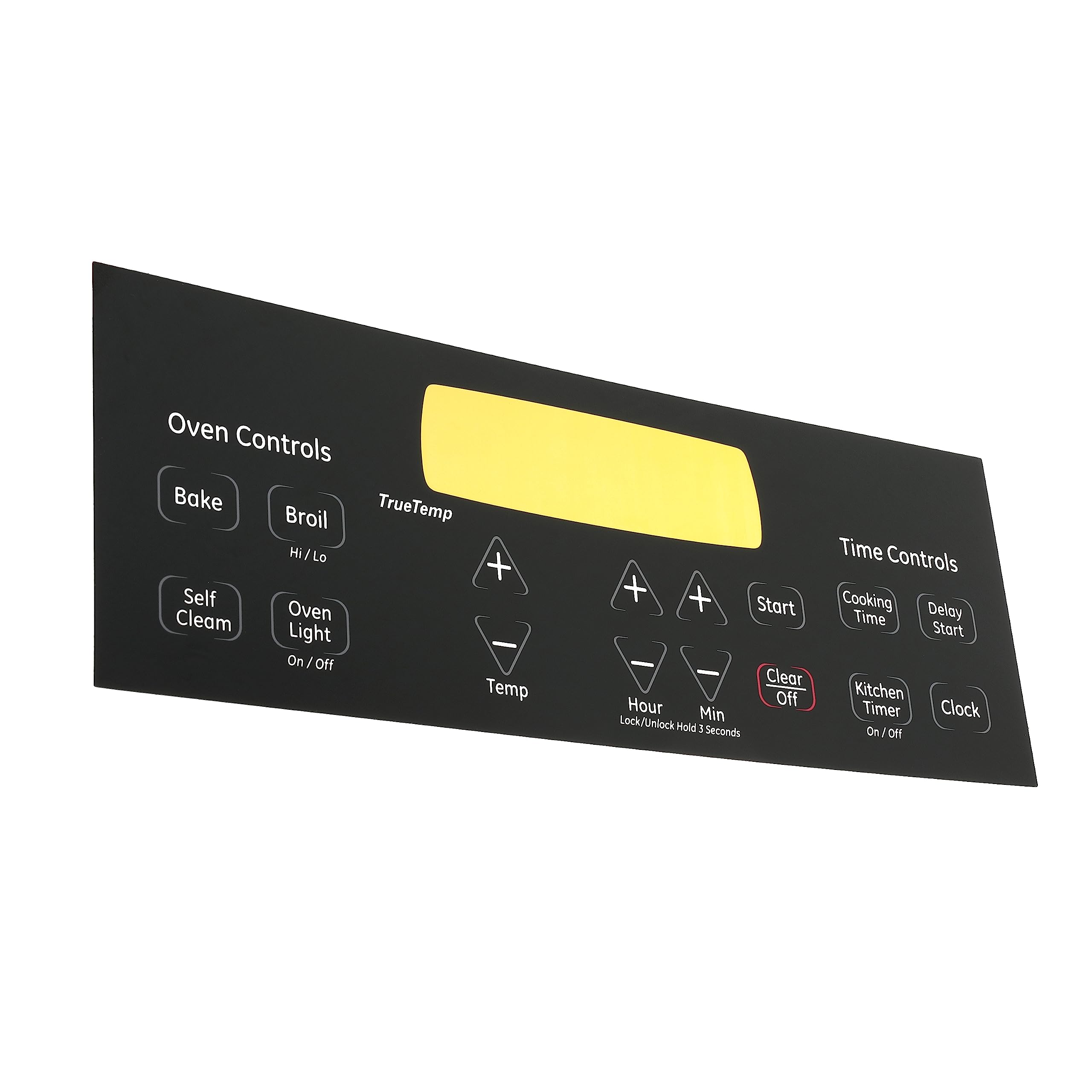 WB27T11229 Wall Oven Faceplate Cover Control Board Overlay for Electric Wall Oven Replaces1556130 AP4484324 AH2370149 EA2370149 PS2370149