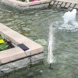 LAWOHO Solar Fountain Pump Kit with Panel 1.8W 3m Cable 4 Nozzles view 7