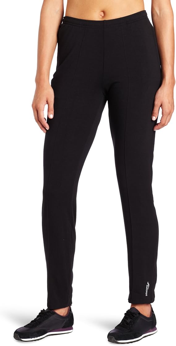 Saucony Women's Boston Pant, XLarge, Black Running