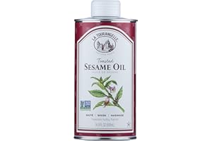 La Tourangelle, Toasted Sesame Oil, Great for Cooking, Add to Noodles, Stir-Fry, Vegetables, Vinaigrettes, and Marinades, 16.9 Fl Oz