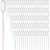 300PCS 1ml Disposable Plastic Clear Liquid Dropper Transfer Pipette Eye Droppers,Volumetric Pipettes,Essential Oils Pipettes