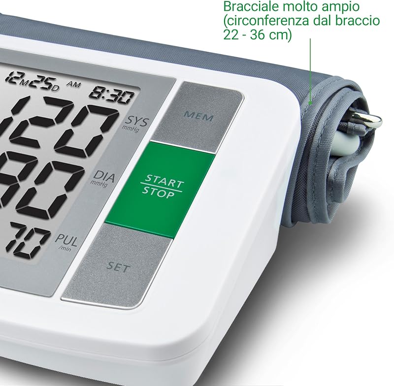 BU 510 misuratore di pressione da braccio, sfigmomanometro