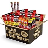 Jack Link's Beef Jerky Variety Pack Gift Basket - 15 Pack - Assorted Jerky, Steaks, and Meat Sticks - Ready to Eat Protein Snacks - Made with 100% Real Beef
