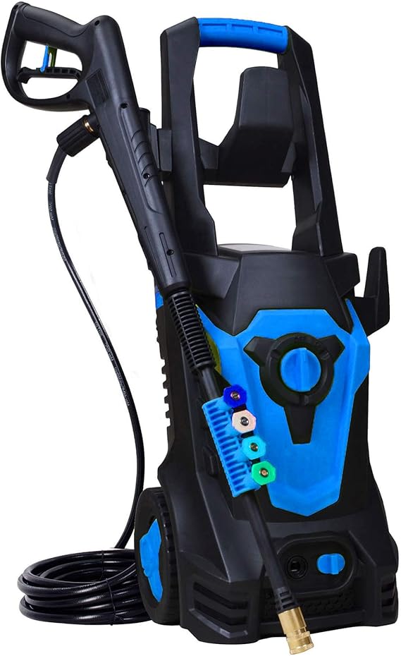 Amazon.com : PowRyte Elite Electric Pressure Washer with Hose Reel