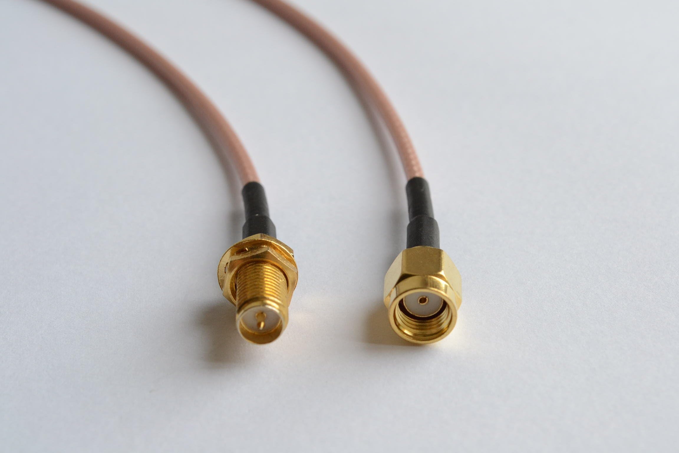 RP-SMA Male to RP-SMA Female RF Connector Pigtail Cable 1M