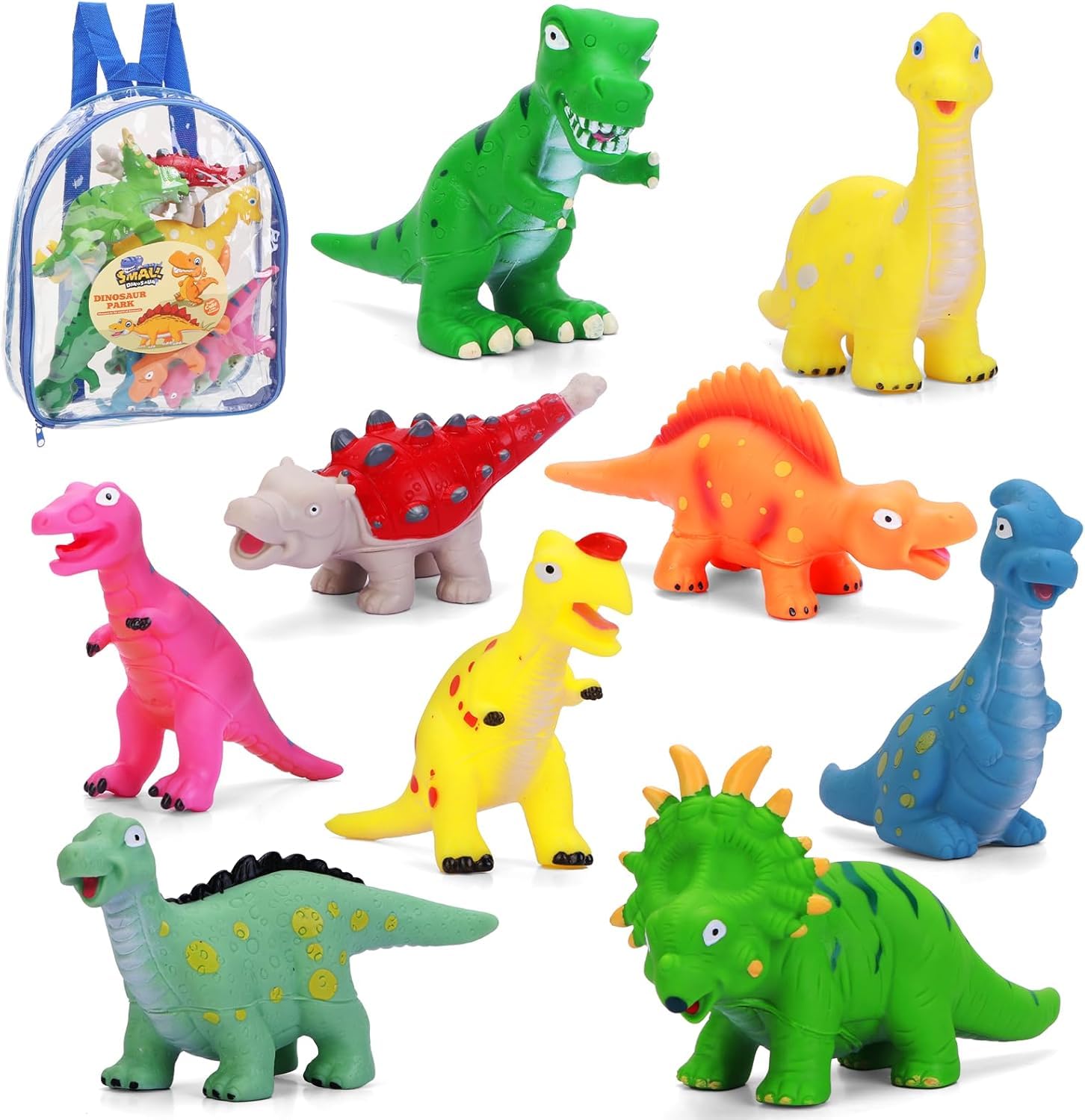 No Hole Dinosaur Bath Toys: Mold Free Bathtub Toys for Toddler Kids