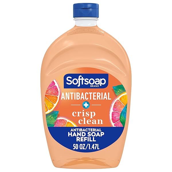 SOFTSOAP ANTIBACTERIAL REFILL 50OZ CRISP CLEAN SCENT