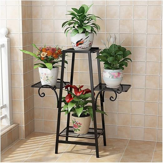 Estanterias jardin Flower Stand-Multi-Layer Interior Home Balcón ...