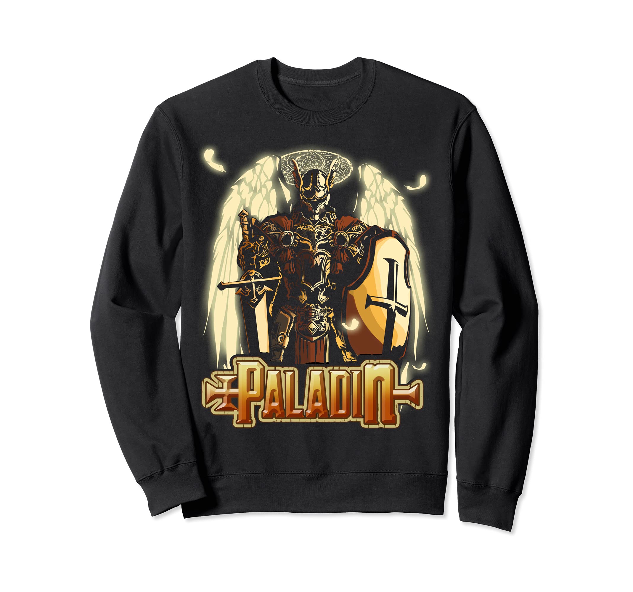 Paladin Fantasy D20 Roleplaying Tabletop RPG Gamer Graphic Sweatshirt