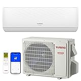 TURBRO 12,000 BTU Ductless Mini Split AC with Heat