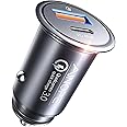 AINOPE 67.5W Mini Cigarette Lighter Adapter, [True Dual Fast Charge] Car Charger USB C Fast Charger, USB C Car Charger, Aero-