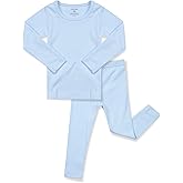 AVAUMA Baby Boys Girls Pajama Set Kids Toddler Snug fit Basic Cotton Sleepwear pjs for Daily