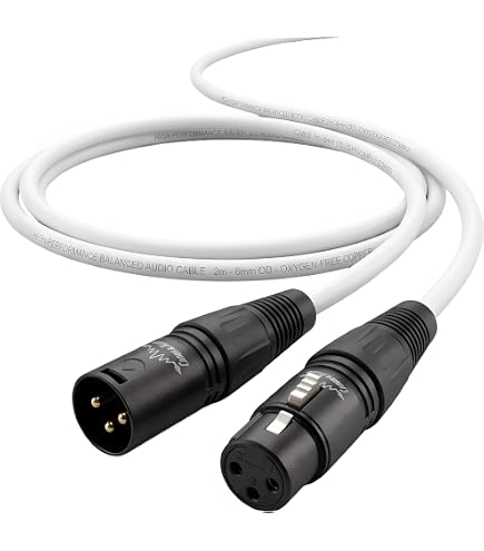 AudioQuest Cabo de interconexão de áudio XLR Mackenzie - (par) 1,5