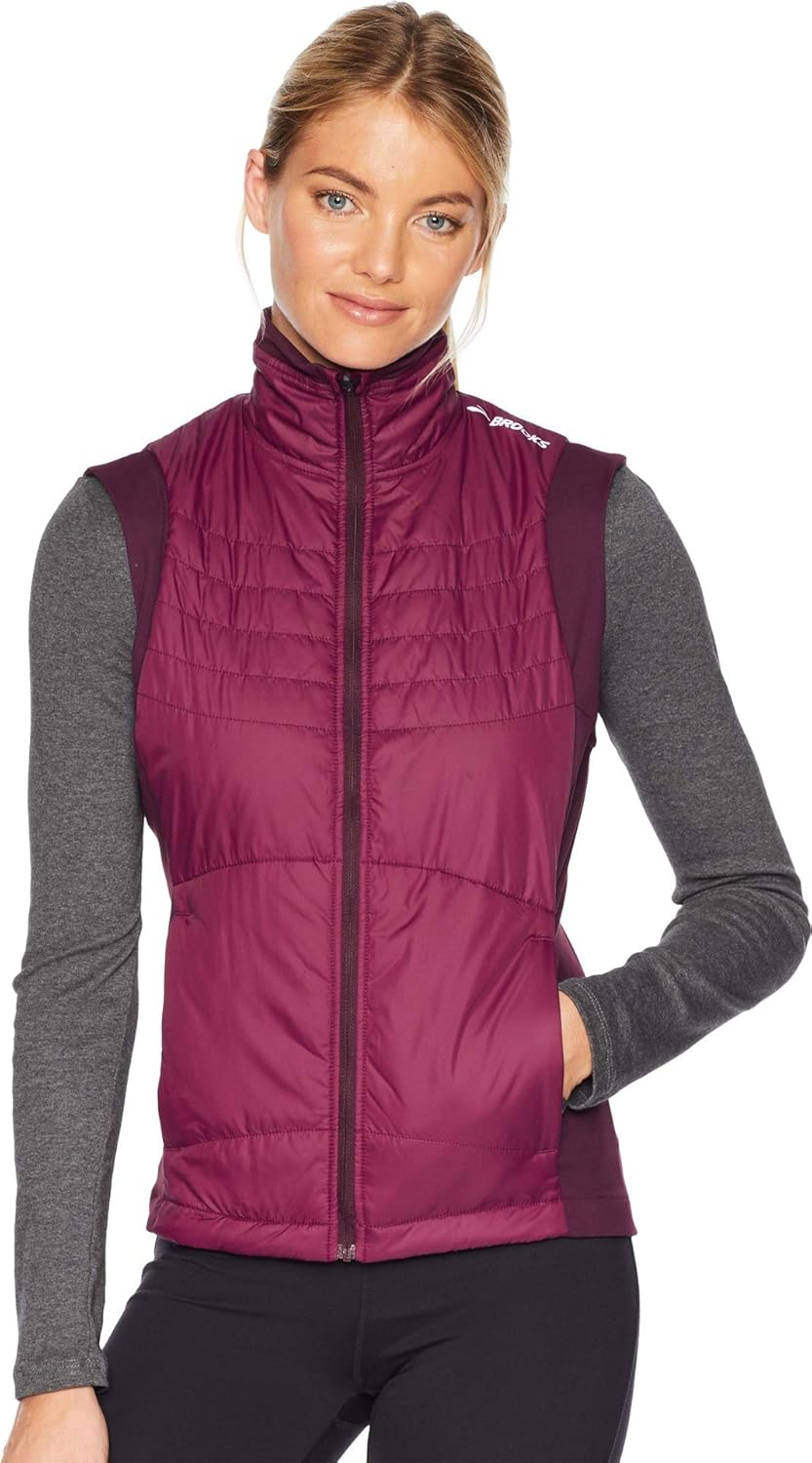 brooks vest womens pink