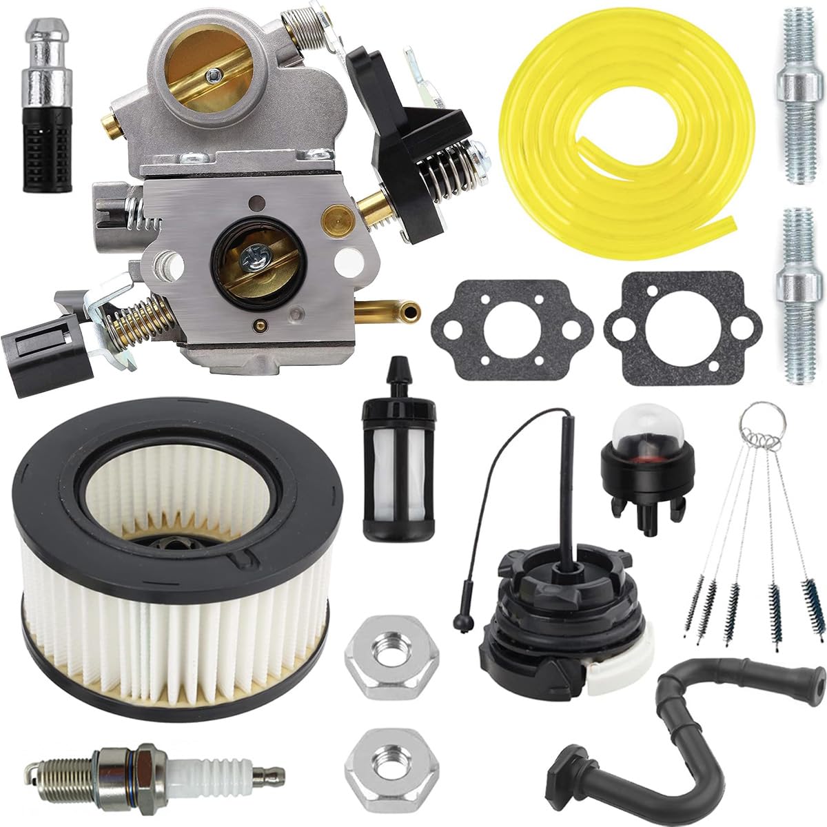 Qiuwanzia MS391 Carburetor Kit for MS311 MS311Z MS311C MS391 PN WTE-9A WTE-17 for Zama C1Q-S211 C1Q-S211B C1Q-S213 Replace Parts 1140 120 0601 1140 120 0605