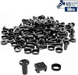 LMS Data M6 Cage Nuts Screws and Washers PACK 50 Sets Black view 7