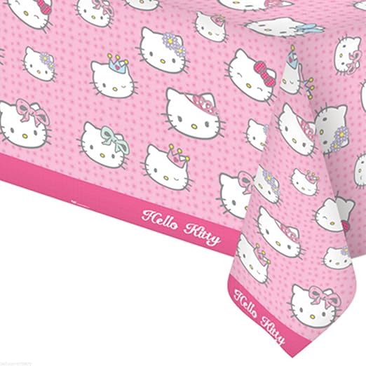 Hello Kitty Princess Party Tablecover Amazon.co.uk Clothing