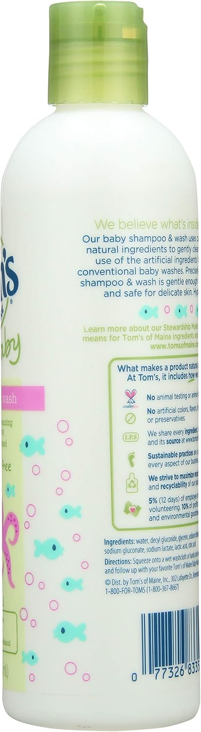 toms baby shampoo and wash