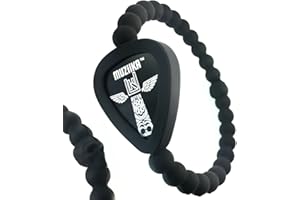 MUZIIKA PICKBANDZ MUZiiKA Guitar Pick Holder Bracelet By Pickbandz in Epic Black - holds up to 4 picks (two MUZiiKA picks included) select Beaded ONLY, w/SKULL or w/CROSS and (UNISEX) size (Small Beaded with SKULL)