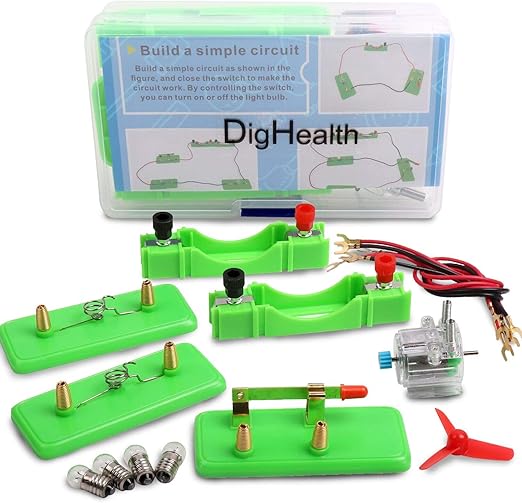 DigHealth Electric Circuit Kit, Educational Montessori Toys, Science