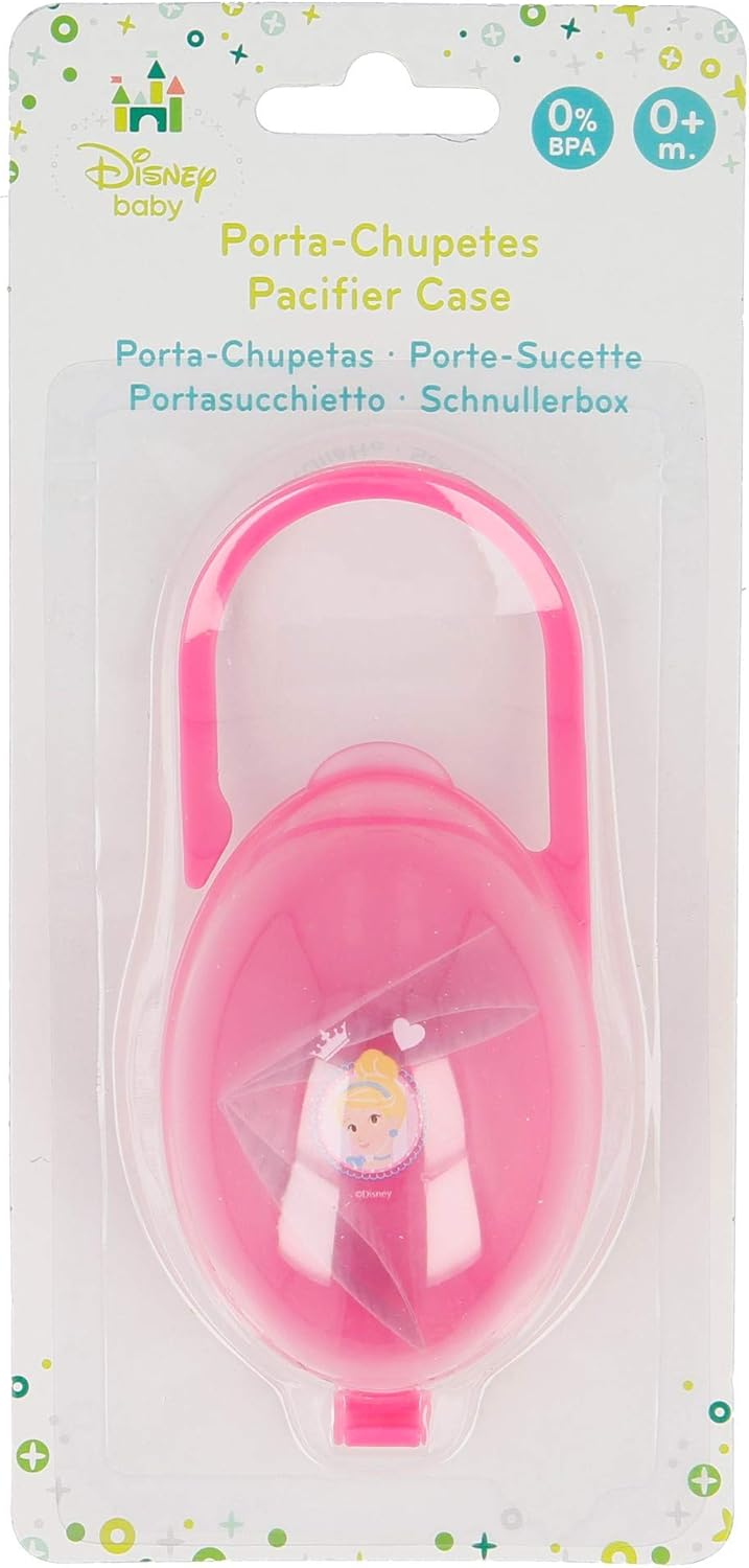 PORTA CHUPETES LITTLE PRINCESAS DISNEY: Amazon.es: Bebé