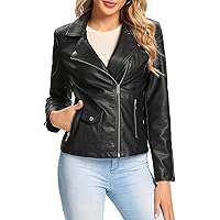 Amazon.com: Forever 21 Women's Faux Leather Moto Jacket