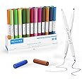 REALIKE Dual Tip Infusible Pens for Cricut Maker 3/Maker/Explore 3/Air 2/Air, 36 pcs Sublimation Markers Pens Set for Cricut Mug Press/Heat Press (0.4 & 1.0 Tip)