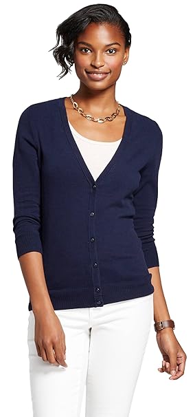 navy blue cardigan sweater