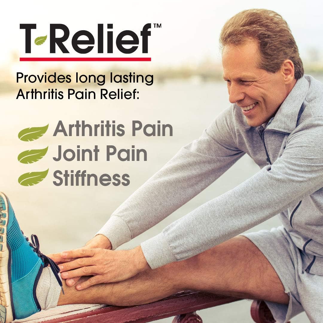 MediNatura T-Relief Arthritis Pain Relief with Arnica + 12 Active Pain Relievers- 100 Tablets: Health & Personal Care