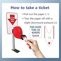KOQICALL 2 Digit Take a Number System Ticket