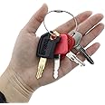 Solarhome Heavy Equipment Ignition Key Set 4 Keys for CAT fits John Deere & Komatsu