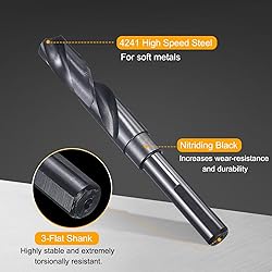 HARFINGTON 17.50mm Drill Bit 1/2" Reduced Shank