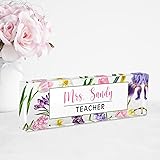 Name Plate for Desk Personalized - Custom Name
