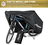 Beeway Bike Cover for 2 Bikes 210x110x95cm Waterproof 210T PU Coated view 6