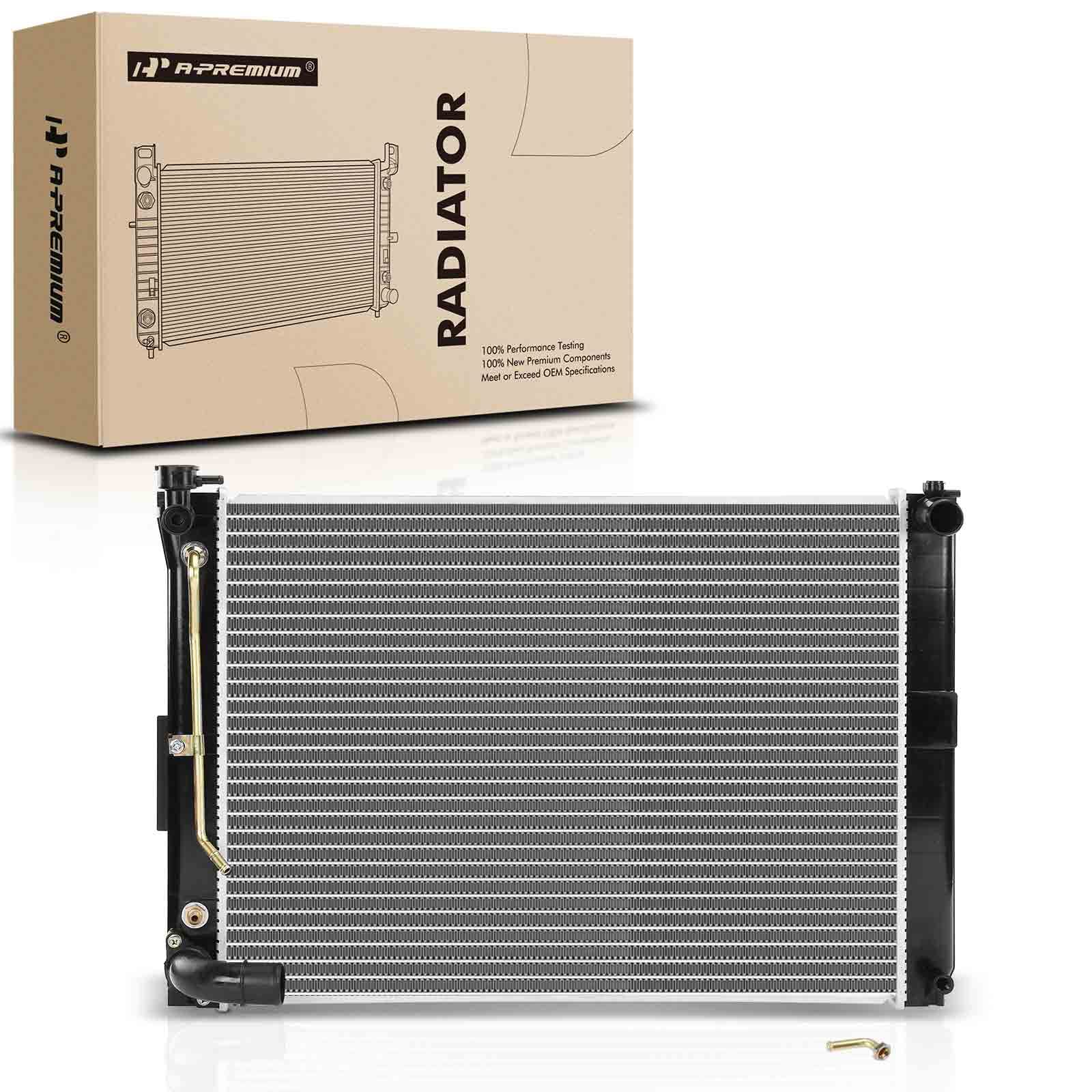 A-Premium Engine Coolant Radiator Assembly with Transmission Oil Cooler ...