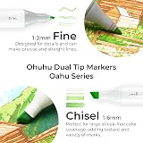 Ohuhu 320 Colors Alcohol Markers Dual Tips Refillable Art Set view 2