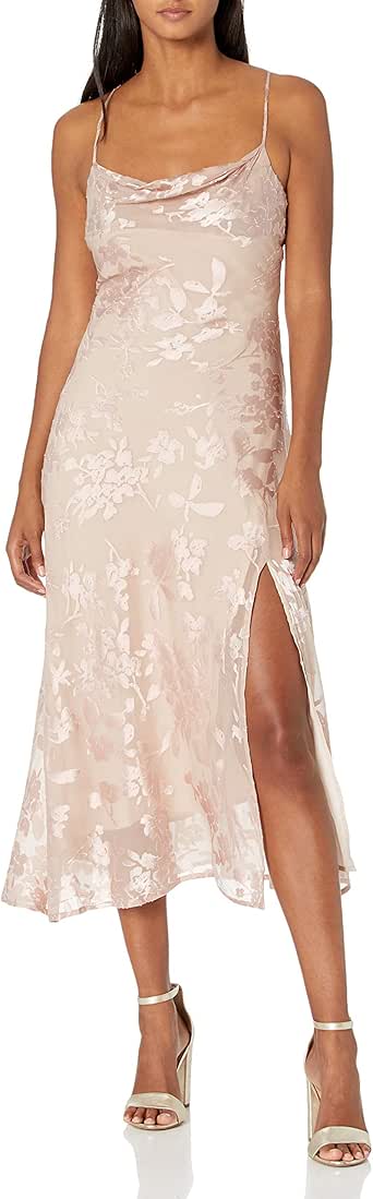 ASTR the label Women's Gaia Sleeveless Midi Slip Dress at Amazon Womenâs Clothing store