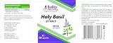 Tulsi Holy Basil 5000mg 120 Capsules - High Strength, No Fillers view 2