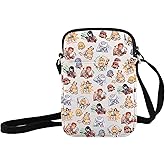 JXGZSO Video Game Inspired Crossbody Bag Game Player Gift Anime Game Themed Crossbody Bag